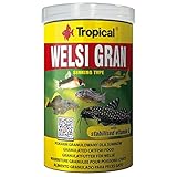 Tropical Welsi Gran Granulat für Bodenfressende Zierfische, 1er Pack (1 x 1 l)