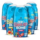 Bodylab24 ZERO Sirup BOMB Mixed Box 1, 5 x 65ml, zuckerfrei und praktisch ohne Kalorien, mit nur 1kcal je 100ml Wasser-Sirup-Mischung, hochkonzentriert, für 8 l Fertiggetränk
