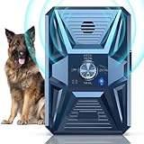 Bubbacare Antibell, Antibell Ultraschall Gerät, 3 Stufen Automatisch Antibell für Hunde mit 33ft, Wiederaufladbares & Wasserdichtes Anti Bell Gerät Hunde, für Große KleineHunde Innen Außenbereich
