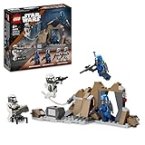 LEGO Star Wars: The Mandalorian Hinterhalt auf Mandalore Battle Pack, Abenteuer-Bauspielzeug für Kinder, Action-Spielset zum Sammeln, Geschenkidee für Jungen und Mädchen 75373