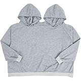 GALPADA Doppel-Hoodie für Oversize-Sweatshirt Partner-Hoodie Unifarben Kapuzenpullover aus Robustem Polyestergewebe Vielseitig Einsetzbar für Gemeinsame Aktivitäten