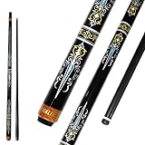 OKHEALING T700 Profi Billardqueue aus Kohlefaser, Kopfdurchmesser 12,4 mm, 19-20 oz, robust und langlebig für Heimunterhaltung und Billardhallen