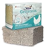 federgold Gritstein 1kg - bewährtes Mineralfuttermittel für Wachteln, Hühner, Geflügel, Tauben, Vögel, Enten, Gänse