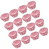 Aboofan 100 Stück Muffinförmchen für Cupcakes, Herz, Cupcakes, Cupcakes, Wrappers aus Papier, Muffinförmchen für Kuchen, Muffins, Bonbons für den Hochzeitstag