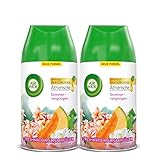 Air Wick Freshmatic Max Raumspray DUO – Nachfüller für den Air Wick Freshmatic Max – Duft: Sommervergnügen – 2 x 250 ml Nachfüller Raumduft und Lufterfrischer