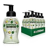 Palmolive Seife Luxury Foam Limette & Passionsfrucht 6x250ml - Schaumseife für die sanfte Reinigung der Hände