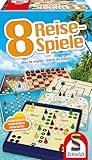 Schmidt Spiele 49102 - 8 Reise-Spiele, Spielesammlung, magnetisch, bunt