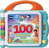 VTech Baby Mein 100-Wörter-Buch: Orte – Interaktives Bilderbuch zum Lernen erster Wörter – Lernspielzeug mit 12 bilingualen Seiten in Deutsch-Englisch – Für Kinder von 2-5 Jahren