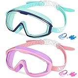 WaterSpace Taucherbrille Kinder Schwimmbrille Kind Mädchen Junior Jugend Jugendliche 14 13 12 11 10 9 8 7 6 5 4 3 Jahre Swimming Goggles Schwimmbrillen Schwimmmaske Antibeschlag