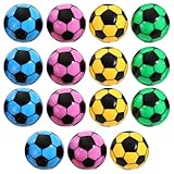 FUNOMOCYA 20 Stück Teiliges Fußballform Bunte Manuelle Anspitzer für Schüler Kompakt Handlich Schnell Scharf Wiederverwendbar Schul Büroausstattung
