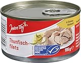 Jeden Tag MSC Thunfischfilets In Sonnenblumenöl, 195 g