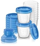 Philips SCF618/10 Avent Wiederverwendbar Brust Milch Aufbewahrung Becher - Paket von 10