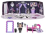 LOL Surprise Furniture - Puppe Dusk mit mehr als 10 Überraschungen, Möbeln und Puppen-Accessoires - Miniatur Spielset - Kompatibel mit OMG House - Serie 4 - LOL Surprise Puppen für Mädchen ab 3 Jahren