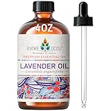 EVOKE OCCU Lavendelöl 118ml, reines Lavendel ätherisches Öl für Diffusor Haut Massage Kerze Seife machen- 4 FL Oz