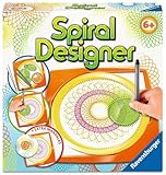 Ravensburger Spiral-Designer, Zeichnen Lernen für Kinder ab 6 Jahren, Kreatives Zeichen-Set für farbenfrohe Spiralbilder und Mandalas