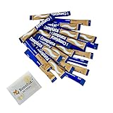 Completa Kaffeeweißer Creamer Mini Sticks 20x 2,5g für Urlaub, Freizeit, Camping + Benefux. Erfrischungstuch 50 g