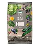 Dehner Bio Hornspäne, hochwertiger Dünger für Balkonpflanzen/Gartenpflanzen, ökologischer Universaldünger, natürliche Langzeitwirkung, 2.5 kg, ca. 25 qm, bunt