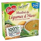 Liebig Gemahlenes Wintergemüse für Kartoffeln, Lauch, Linsen – 2 Steine à 30 cl