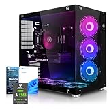 Megaport Gaming PC Defender Intel Core i5-14600KF 14-Kern bis 5,30GHz Turbo • Windows11 • Nvidia GeForce RTX4060 8GB • 16GB 3200MHz • 1TB M.2 SSD • WLAN • Gamer PC • Gamer pc Computer Gaming rechner