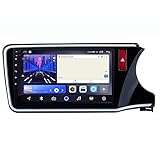 GEBBEM für Honda City Grace 2014-2017,Android 11 9-Zoll-Autoradio,GPS-Navigation,Bluetooth-Unterstützung,4G-WLAN,Mirror Link,In-Dash-Autoradio-Video-Multimedia-Player,Plug-and-Play,T8