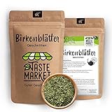 1 kg Birkenblätter | getrocknet und geschnitten | Birkenblättertee | Tee | Birke | Naturrein von Taste Market