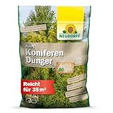 Neudorff Azet KoniferenDünger – Bio Koniferendünger mit viel Eisen sorgt für kräftig-grüne Blätter und Nadeln mit Sofort- & Langzeitwirkung, 1,75 kg
