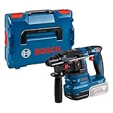 Bosch Professional 18V System Akku-Bohrhammer GBH 18V-22 (mit SDS plus, ideal zum Bohren von 6- bis 10-mm-Löchern, KickBack Control und Vibration Control, in L-BOXX)