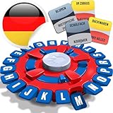 BLOOOK Tapple Spiel Deutsch,Think Words Spiel Deutsch,Brettspiele,Wortspiele für Erwachsene Kinder,Buchstaben Spiel