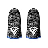 ulafbwur Gaming-Fingerhandschuhe, Gaming-Fingerhülsen, rutschfest, schweißfest, ultradünn, Touchscreen-Handschuhe, Fingerspitzenabdeckung für mobiles Spiel, Gaming, Fingerhandschuhe, Gaming,
