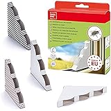 SWISSINNO Fliegenfalle für den Außenbereich – Wiederverwendbare Fallen mit Lockstoff - 4er Pack