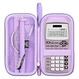 Aproca Hartschalenkoffer für Texas Instruments TI-30XIIS / TI-30X IIS 2-Line/Casio FX-991EX Fx-82es Plus wissenschaftlicher Taschenrechner (nur Gehäuse) Violett