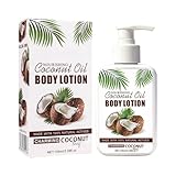 Kokosmilch-Körperlotion 100ml– Koreanische Körperlotion für intensive Feuchtigkeitspflege und seidig-glatte Haut (1)