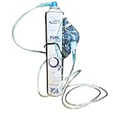 Sauerstoff Dose Mit Mundstück Und Schlauch Sauerstoffflasche Tragbarer 99,5% 15L Sauerstoffinhalator