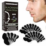 Nosestripes Mitesser, Nosestripes Blackheads, Nasenstrips, Blackhead Clear-Up Strips, Nasenstrips für Männer und Frauen, Mitesser-Streifen, Clearing Up Strips, Pore Strips for Blackheads, 25 Stück-New