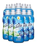 Sofin Weichspüler vegan Spring Morning 0,81l für 45 Waschgänge im 10er Set - Mit Anti-Pilling-Effekt, Ohne Mikroplastik, Himmlisch weiche & duftende Wäsche