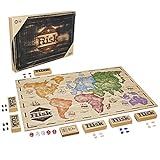 Hasbro Gaming Risiko Rustic, große Strategiespiel in Holz Edition, 2 Spieler, deutsche Sprachvariante