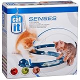 Catit Design Senses Spielschiene, Play Circuit, inklusive Ball, für Katzen, 1 Stück (1er Pack)