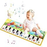 LWMTT Baby Spielzeug ab 1 Jahr Musikmatte, Kinder Klaviermatte, Kinderspielzeug ab 1 Jahr, Geschenk 1 Jahr Junge Mädchen, Geburtstag Mädchen Junge ab 2 3 4Jahre, Weihnachts Geschenke für Mädchen,