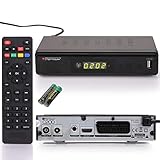 RED OPTICUM C200 HD Kabelreceiver mit Aufnahmefunktion PVR I Digitaler Kabel-Receiver HD - EPG - HDMI - USB - SCART - Coaxial Audio I Receiver für Kabelfernsehen I DVB-C Receiver schwarz