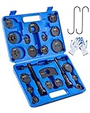 Orion Motor Tech 24 TLG. Universal Bremskolbenrücksteller Auto Bremskolben Rückstellwerkzeug Bremssattel Rücksteller Bremszylinder Rücksteller Bremszylinder Rücksteller