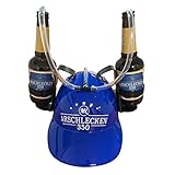 Trinkhelm Bierhelm Saufhelm Arschlecken350 von Sepp Bumsinger, Royalblau