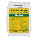 BECKMANN PROFI Rasendünger Herbst 6+3+13 20 kg Herbstrasendünger