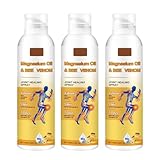 ADNOON Magnesiumöl & Bienengift Gelenkheilspray, ADNOON Magnesiumöl und Bienengift, professionelles Magnesiumspray, zur Muskel- und Gelenkregeneration (3PCS)