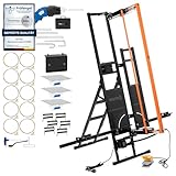 BAUTEC Heißdrahtschneider ALUCUTTER PROFI + Handschneider STYROCUTTER DX 250W » Profi-Set inkl. 10 Schneidedrähte, Fußschalter, Schleifraspel, Styrogrips » Styroproschneider