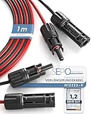 SEPO-Leitungen Solarkabel Verlängerung 4mm²/6mm² – 2er Set 1/2/3/5/10M – inkl. 0% MwSt. gem. § 12 Abs. 3 Ust Verbindungskabel mit MC4-Steckern – UV-beständig & langlebig für Solaranlagen