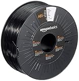 Amazon Basics 1.75 mm schwarzer 3D-Drucker ABS-Filament, 1 kg Spule