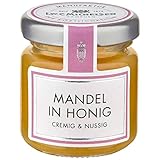 L.W.C. Michelsen - Mandel-Honig -Mini- (50g) | fein & lieblich | natürlich, ohne Zusätze | hochwertiger Honig mit Mandel-Marzipan-Note | Pure Natürlichkeit in einem Glas