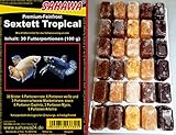 Fischfutter Frostfutter Tropical Sextett 150 Futterportionen Mischfutter 5X 100g Blister = 500g = 1Pack