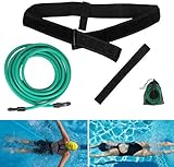 schwimmgurt für Pool schwimmtrainer Pool schwimmgürtel schwimmgurt Erwachsene schwimmgurt Kinder,Einstellbare schwimmtrainer Erwachsene Gürtel Leine Pool Aqua Fitnessgeräte