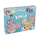 Paladone Disney Bingo – 6 Karten – 50 Verschiedene Charaktere – Indoor-Bingo rund um die Uhr